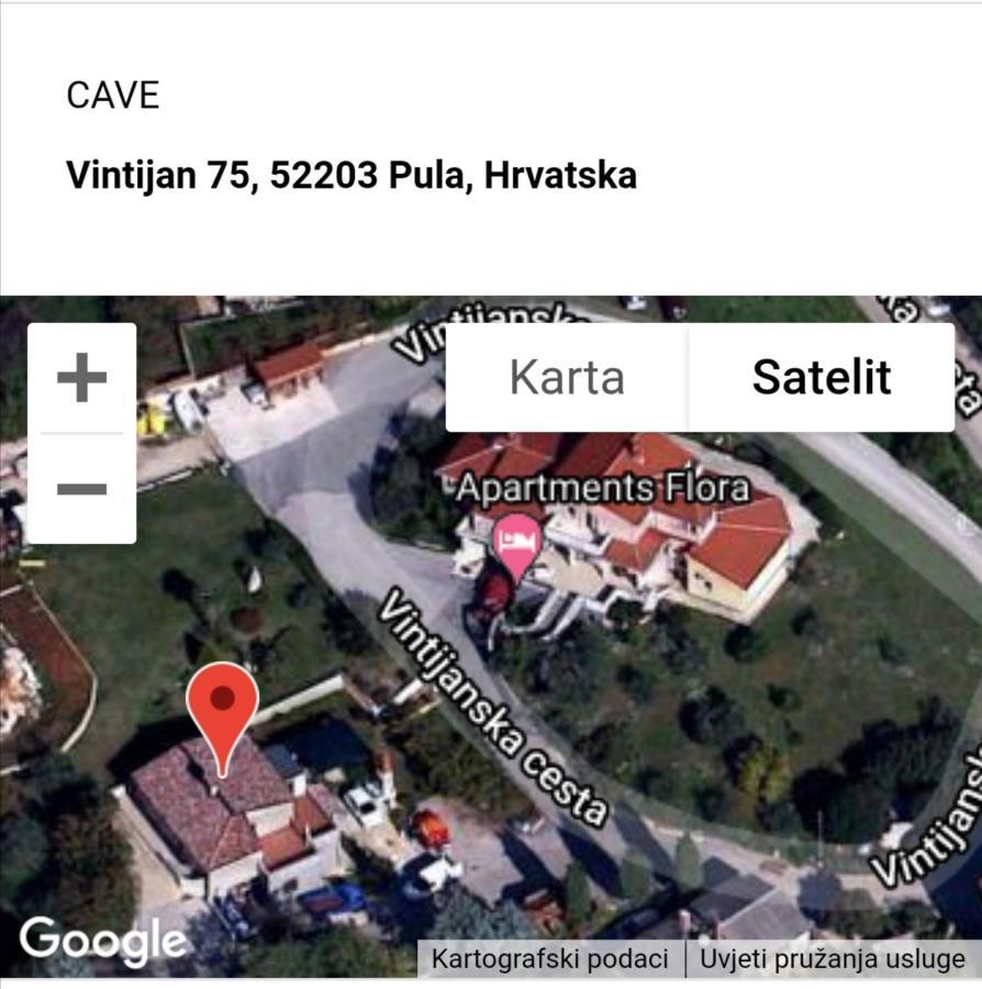 Апартаменти Cave With Free Parking Пула Екстер'єр фото